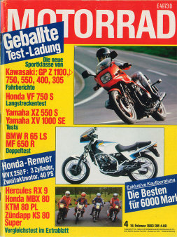 Motorrad Zeitschrift 4/1983