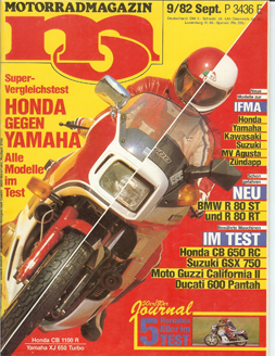 MO Motorrad Magazin 09/1982