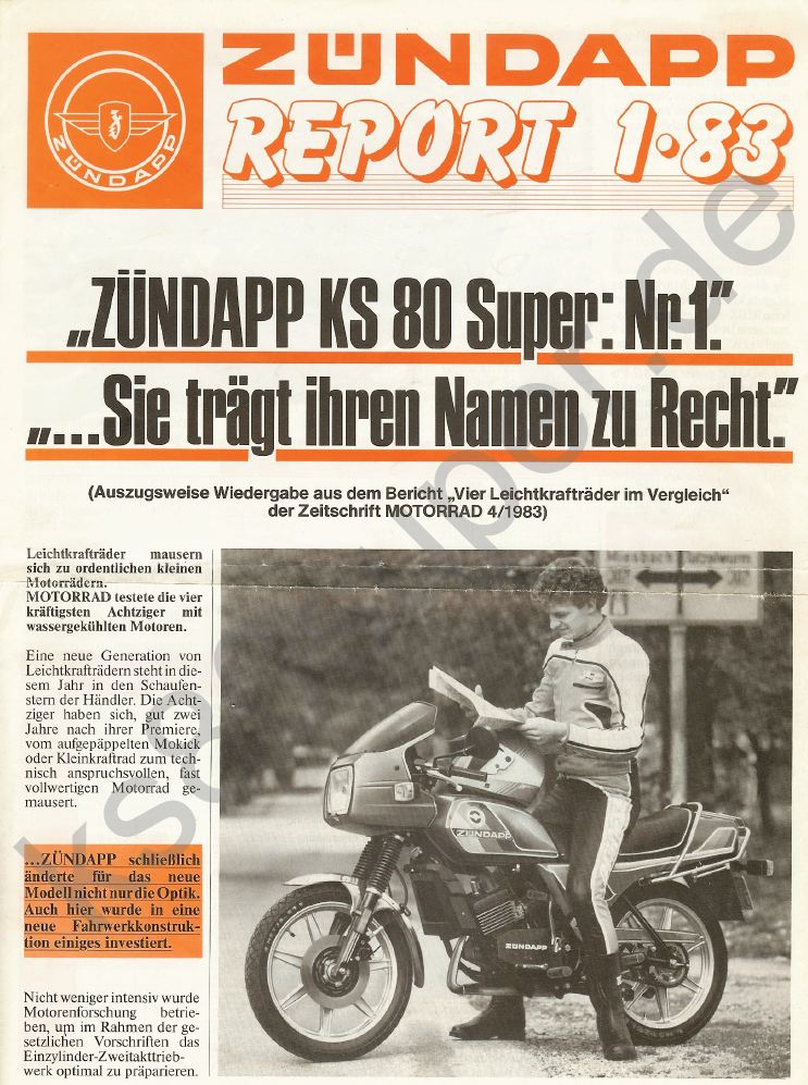 Zündapp Report 1-1983